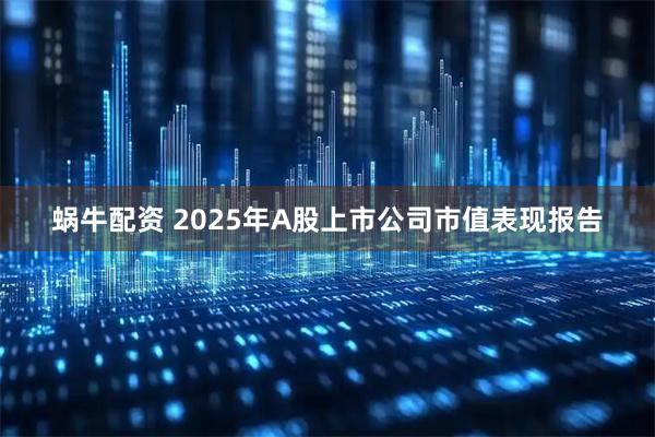 蜗牛配资 2025年A股上市公司市值表现报告